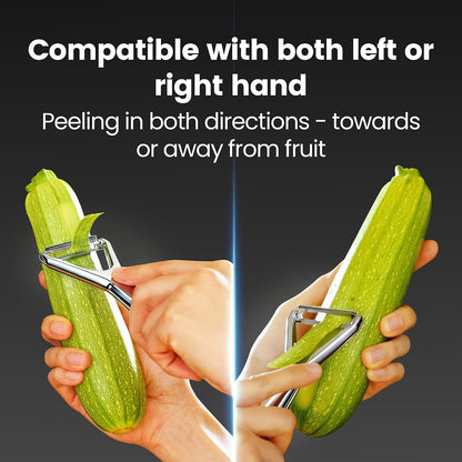Vegetable Peeler, Ultra Sharp Blades, Stainless Steel I Peeler