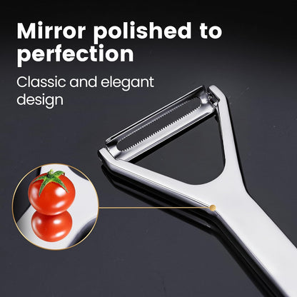 Vegetable Peeler, Ultra Sharp Blades, Stainless Steel I Peeler