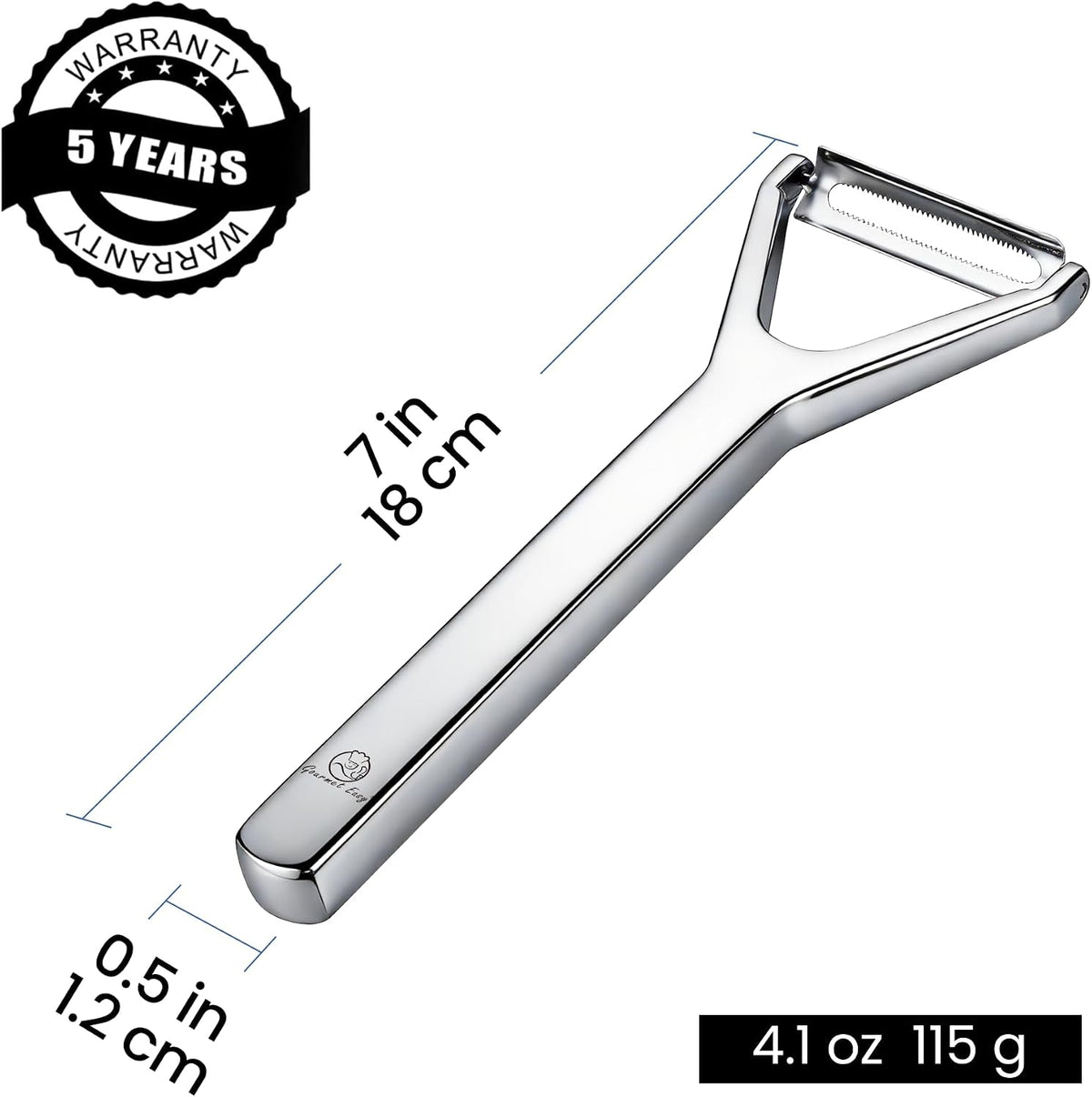 Vegetable Peeler, Ultra Sharp Blades, Stainless Steel I Peeler