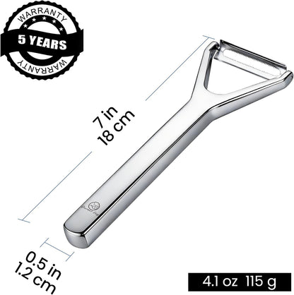 Vegetable Peeler, Ultra Sharp Blades, Stainless Steel I Peeler