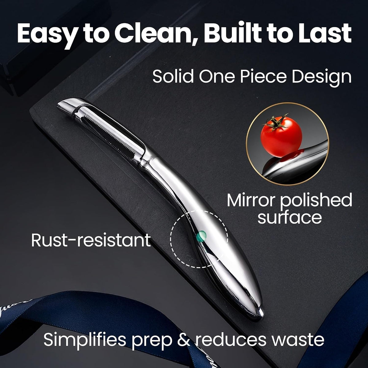 Vegetable Peeler, Ultra Sharp Blades, Stainless Steel I Peeler