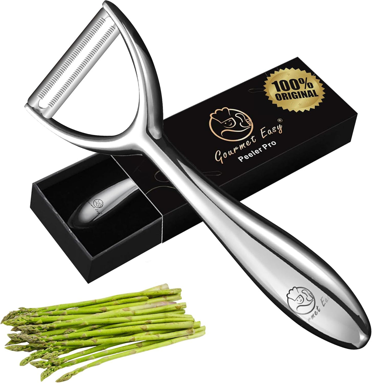 Vegetable Peeler, Ultra Sharp Blades, Stainless Steel I Peeler