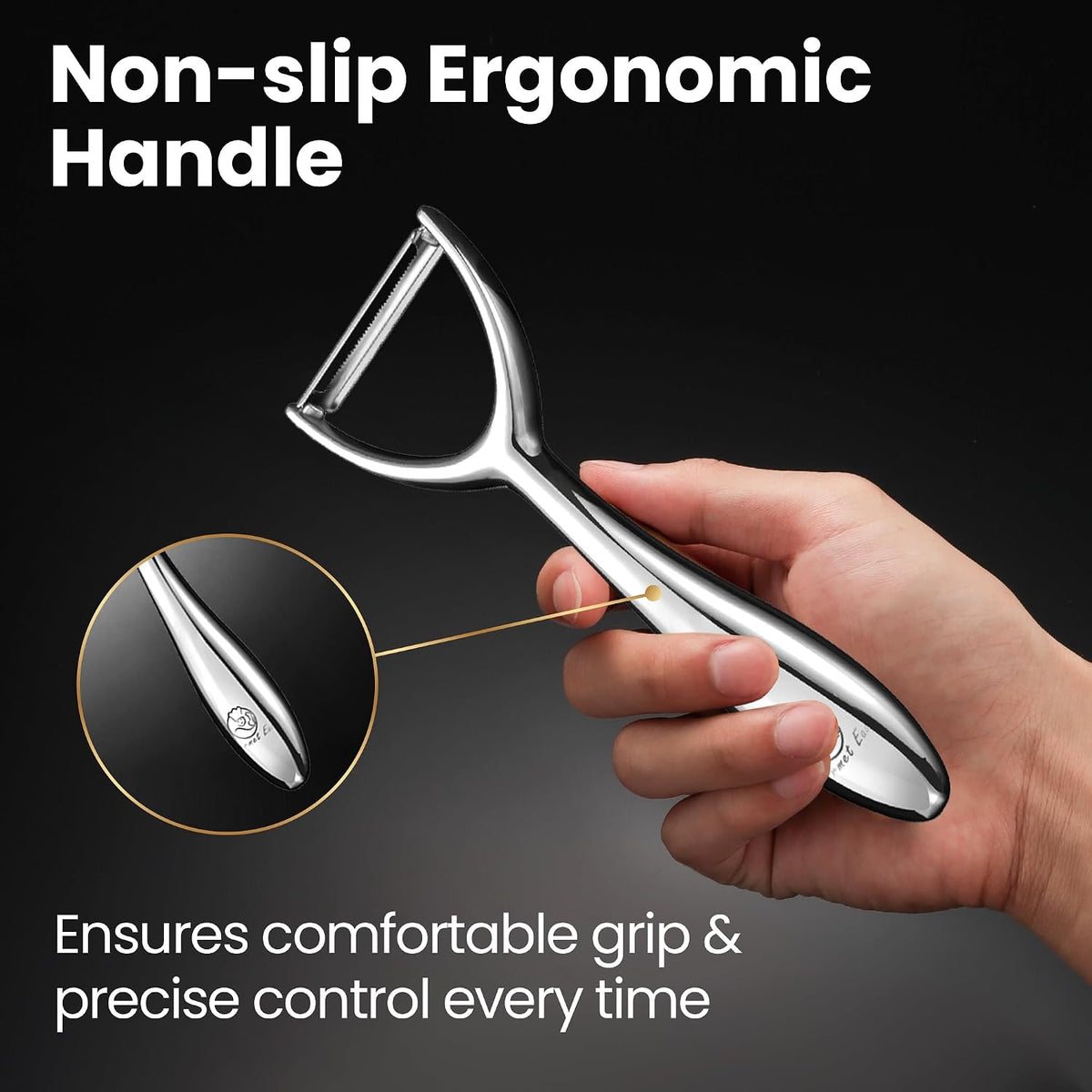 Vegetable Peeler, Ultra Sharp Blades, Stainless Steel I Peeler