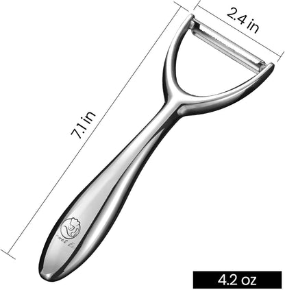Vegetable Peeler, Ultra Sharp Blades, Stainless Steel I Peeler