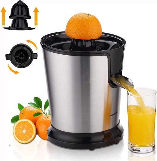 Electric Citrus Juicer, Lemon Squeezer with Stainless Steel, Orange Squeezer