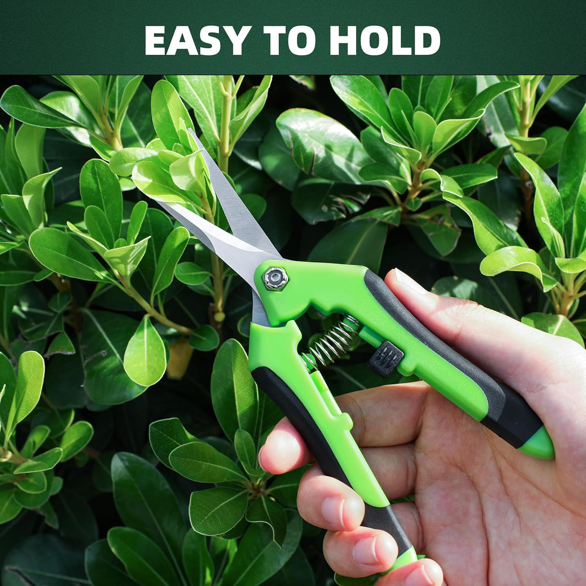 3 Pack Garden Pruning Shears Scissors Clippers (Yellow)