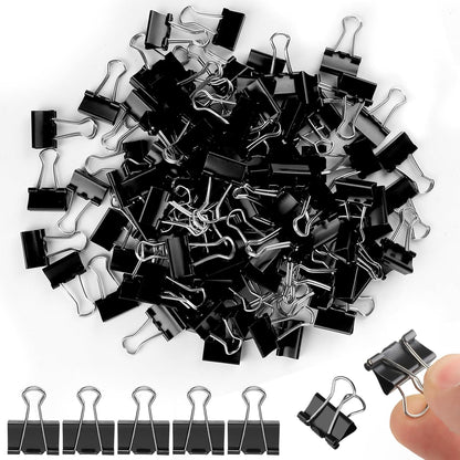 Extra Large Binder Clips 2 inch, (40 Pcs) Big Paper Clips for Office Supplies