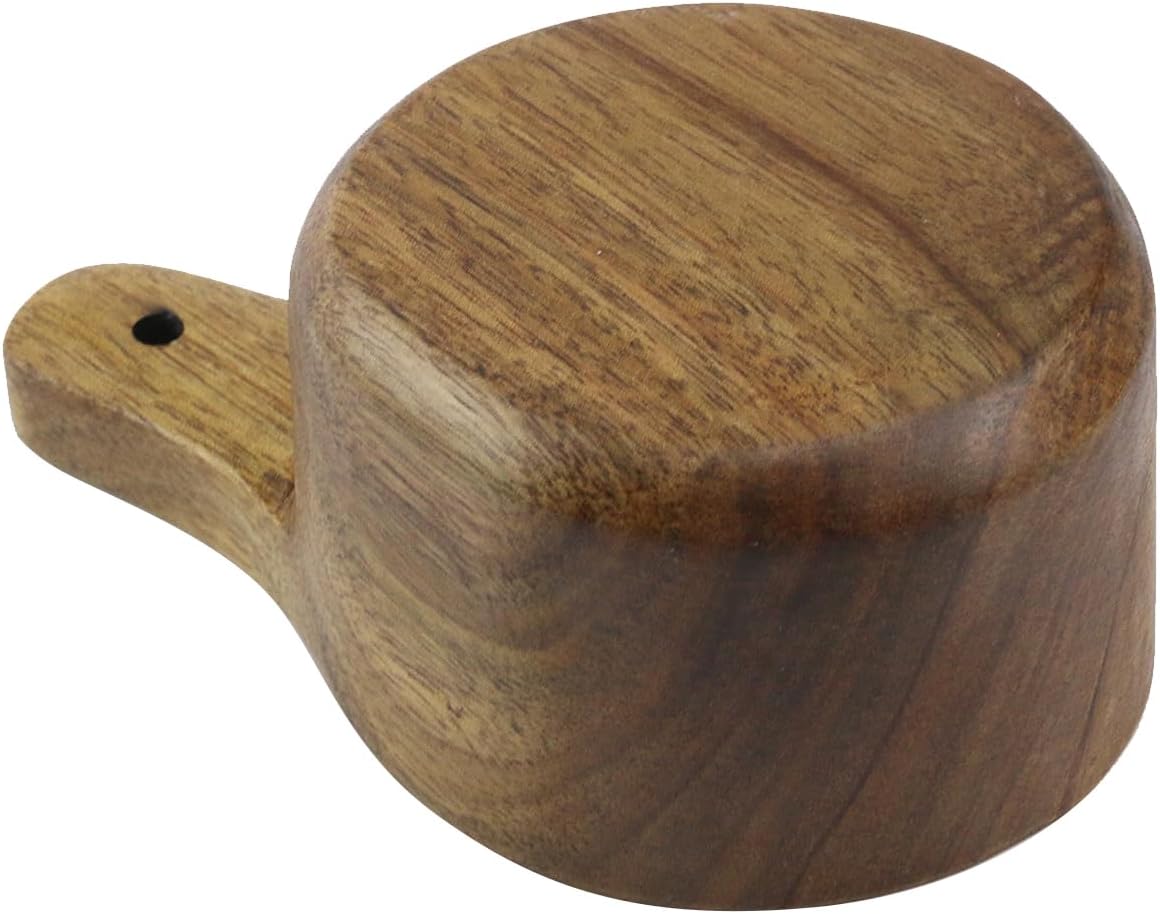 1PCS 1 Cup Wooden Measuring Cup Wood Kitchen Utensils Measure Spoon