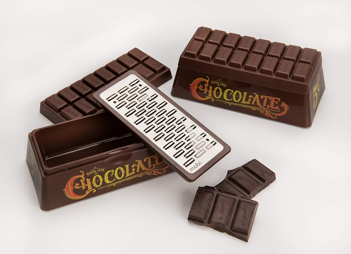 Chocolate Bar Shape Box Grater for Grating Chocolate