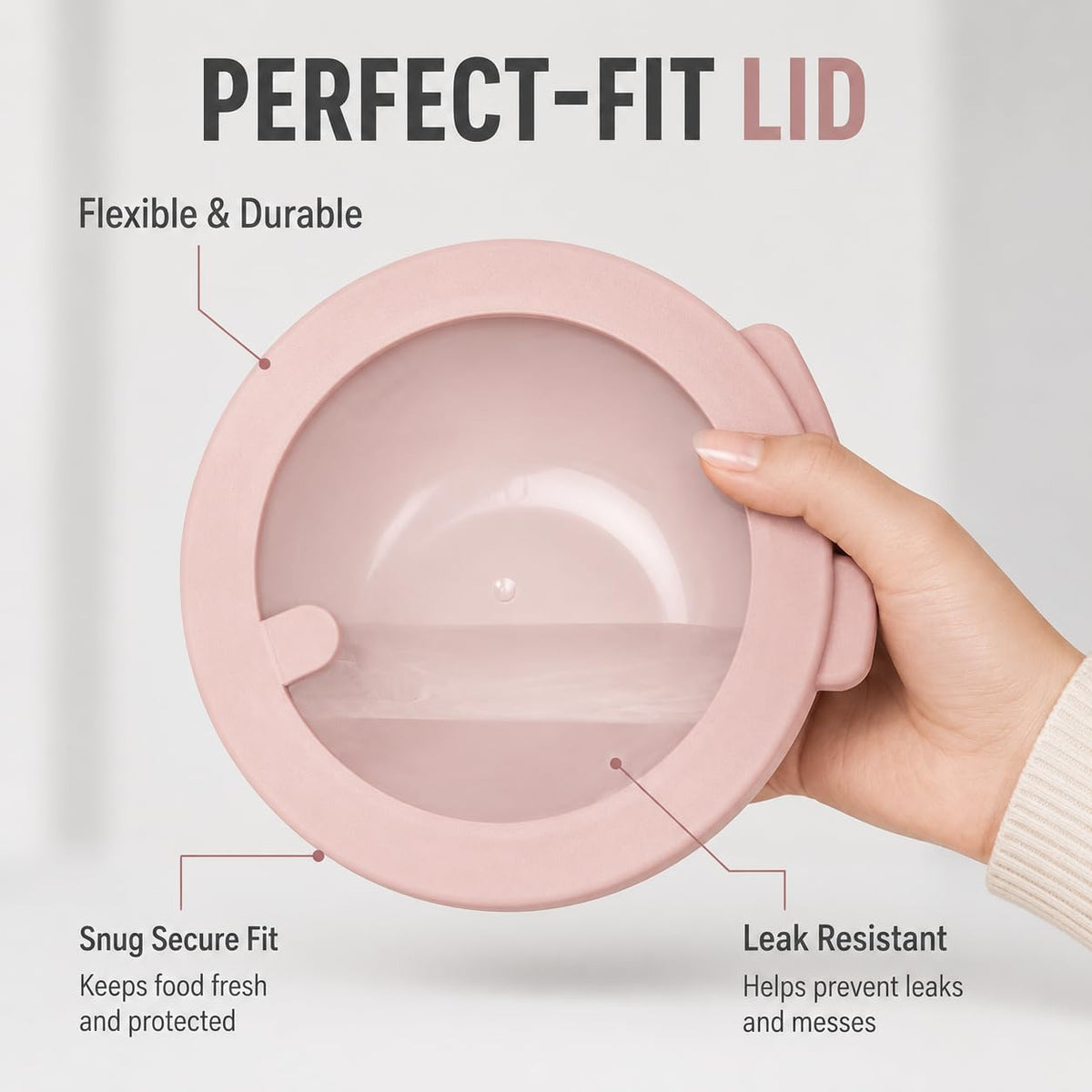 Mixing Bowls with Lids, 8-Piece Airtight Leak-Proof Nesting BPA-Free Prep Bowl Set for Kitchen & Food Storage, Large 4200ml Capacity, Microwave & Dishwasher Safe