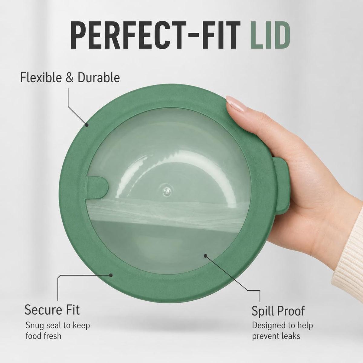 Mixing Bowls with Lids, 8-Piece Airtight Leak-Proof Nesting BPA-Free Prep Bowl Set for Kitchen & Food Storage, Large 4200ml Capacity, Microwave & Dishwasher Safe