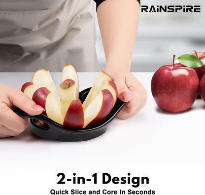 4.2" Upgrade Apple Slicer and Corer Ultra Sharp Blade Apple Cutter Red