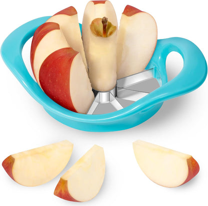 4.2" Upgrade Apple Slicer and Corer Ultra Sharp Blade Apple Cutter Red