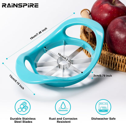 4.2" Upgrade Apple Slicer and Corer Ultra Sharp Blade Apple Cutter Red