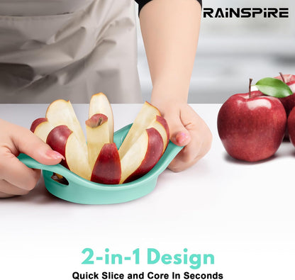 4.2" Upgrade Apple Slicer and Corer Ultra Sharp Blade Apple Cutter Red