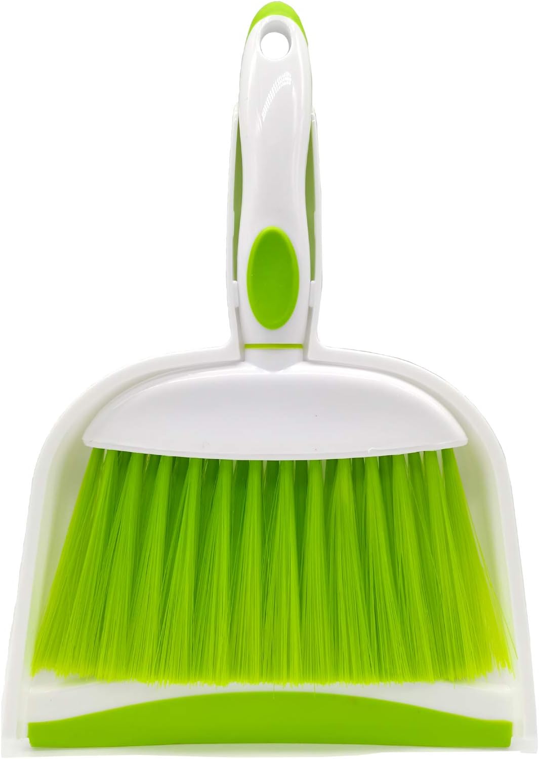 Mini Broom and Dustpan Set-Mini Whisk Set for Desk, Housekeeping, Office, Kitchen, Pet Nest, etc.,Daily Cleaning Necessity Plastic Mini Dustpan Set (Light Green)