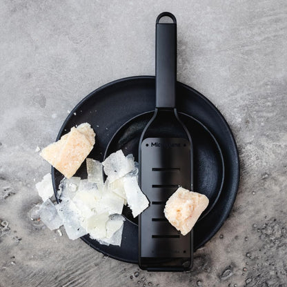 Kitchen Zester Grater with a Stainless-Steel Blade - Made in USA, for citrus, parmesan, ginger, chocolate & nutmeg from the Black Sheep Series