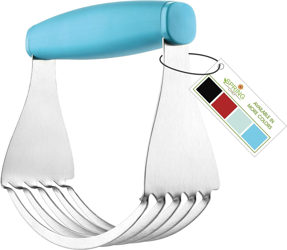 XL Pastry Blender, Durable Dough Blender For Baking - Black