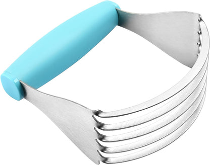 XL Pastry Blender, Durable Dough Blender For Baking - Black