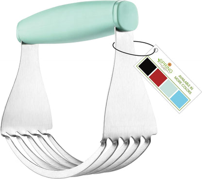 XL Pastry Blender, Durable Dough Blender For Baking - Black