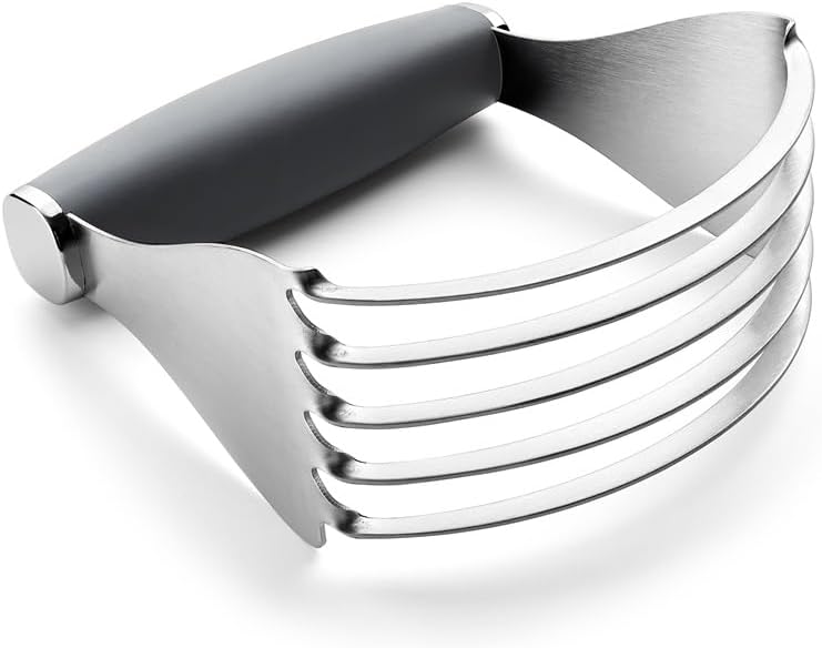 XL Pastry Blender, Durable Dough Blender For Baking - Black