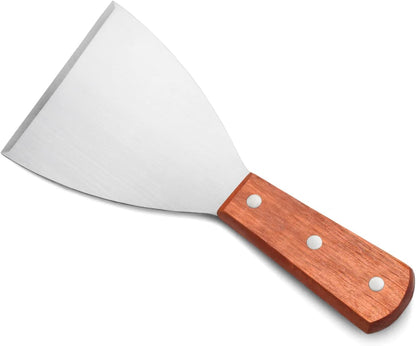 Stainless Steel Slant Edge Grill Scraper