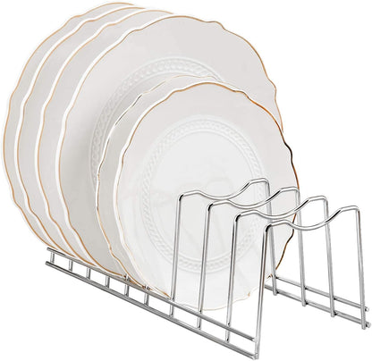 Pot Lid Holder, Stainless Steel Kitchen Organizer Rack Rest, Storage Cutting Boards, Bakeware, Pots & Pans, Serving Trays, Reusable Containers in Cabinet Pantry on Countertop