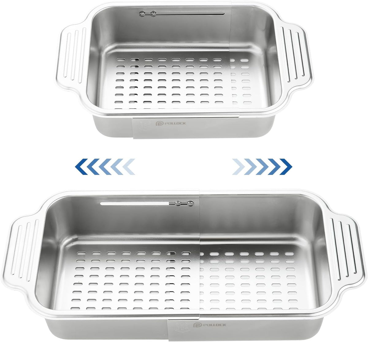 4 In 1 Collapsible Colander for Kitchen,304 Stainless Steel