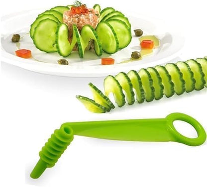 Spiral Slicer 2-Pack, Manual Vegetable Cutter for Zucchini Noodles
