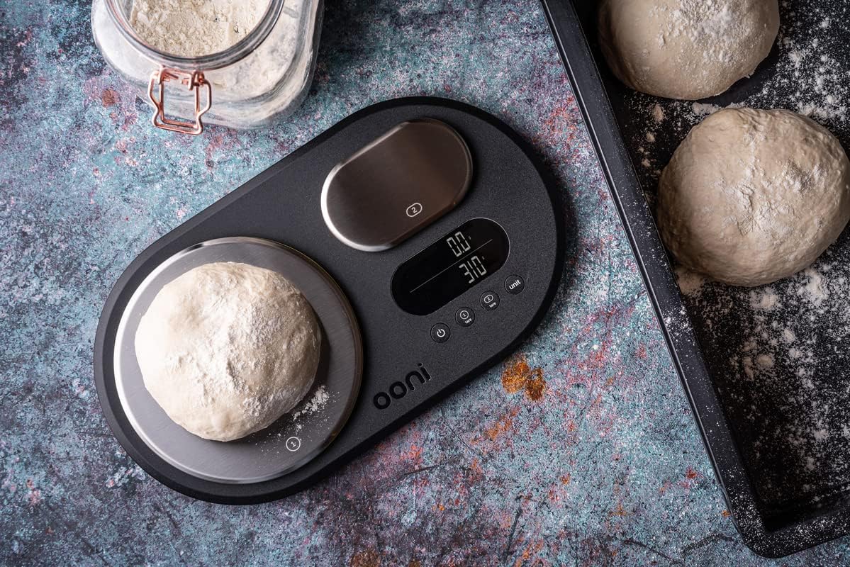 Dual Platform Digital Scales - Digital Baking Cooking Scales - Digital Kitchen Food Scales - LCD Display with Batteries - Pizza Oven Accessories