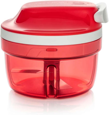 Power Chopper Mini - Manual Food Processor - 300ml Capacity - No Electricity Needed - Ideal for Chopping Herbs, Nuts, Garlic, Vegetables - Food Preparation Accessory & Kitchen Gadget