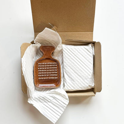 Made in Japan Wasabi Ginger Grater Set of 2 (Minoyaki Brown)
