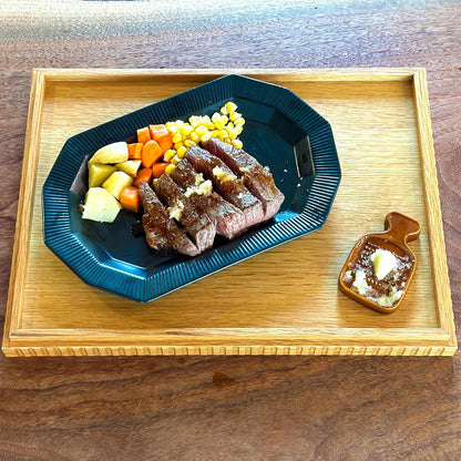 Made in Japan Wasabi Ginger Grater Set of 2 (Minoyaki Brown)