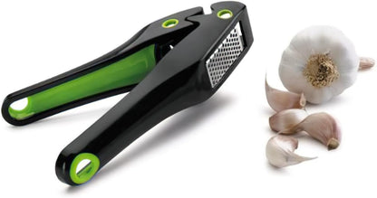 Easycook Gralic Press, Stainless Steel, Silver/Black/Green, 19 x 4 x 6 cm