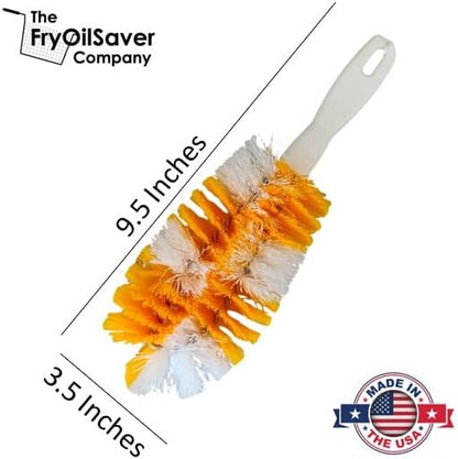 FryOilSaver Corn Silk Remover Brush - Food-Grade, Made in USA