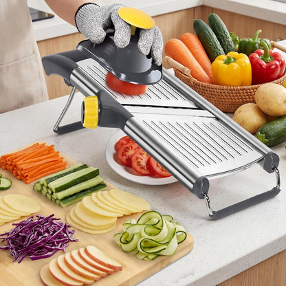 Mandoline Slicer for Kitchen,Adjustable Mandoline Food Slicer