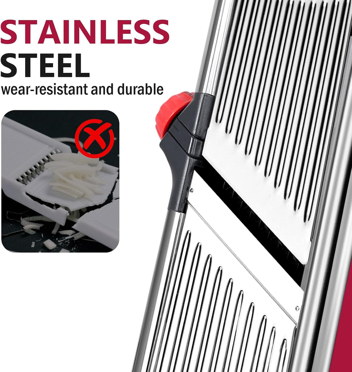 Mandoline Slicer for Kitchen,Adjustable Mandoline Food Slicer