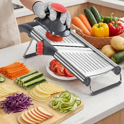 Mandoline Slicer for Kitchen,Adjustable Mandoline Food Slicer