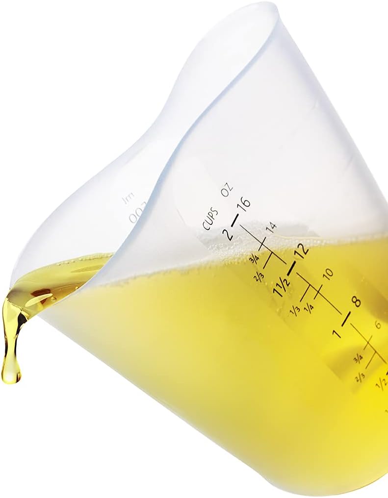 iSi Basics Measuring Cup Silicone Flexible, set of 3, Off-White