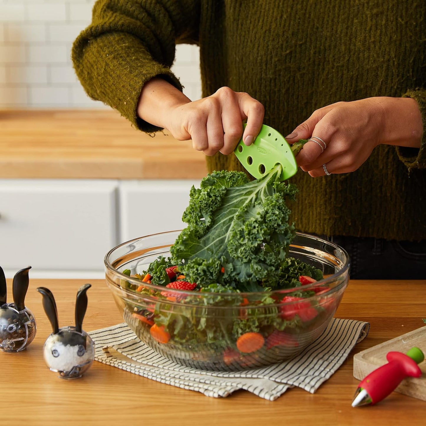LooseLeaf Kale, Chard, Collard Greens and Herb Stripper