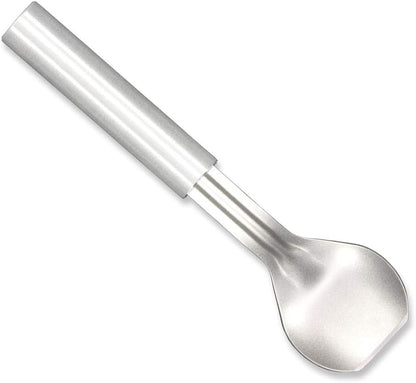 Ice Cream Scoop (R137), Silver Handle | 2.38" x 2.38" Stainless Steel Bowl, Silver Cast Aluminum Handle