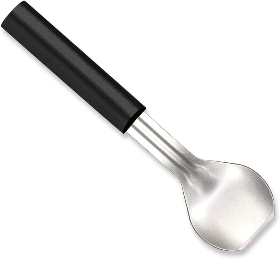 Ice Cream Scoop (R137), Silver Handle | 2.38" x 2.38" Stainless Steel Bowl, Silver Cast Aluminum Handle