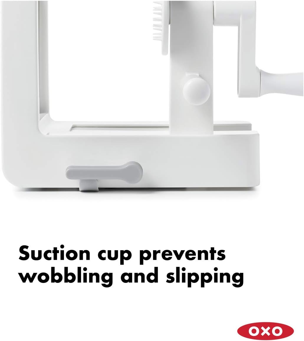 Good Grips 3-Blade Tabletop Spiralizer with StrongHold Suction