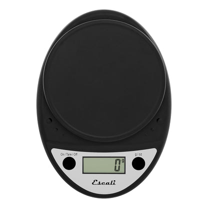 Primo Digital Food Scale Multi-Functional Kitchen Scale and Baking Scale for Precise Weight Measuring and Portion Control, 8.5 x 6 x 1.5 inches, Chrome