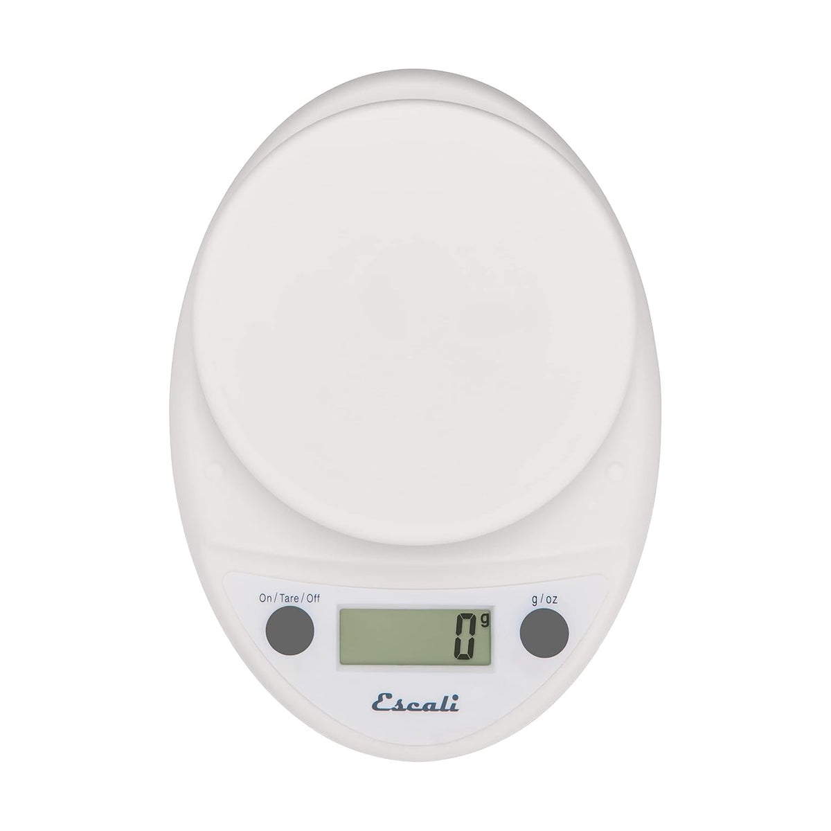 Primo Digital Food Scale Multi-Functional Kitchen Scale and Baking Scale for Precise Weight Measuring and Portion Control, 8.5 x 6 x 1.5 inches, Chrome