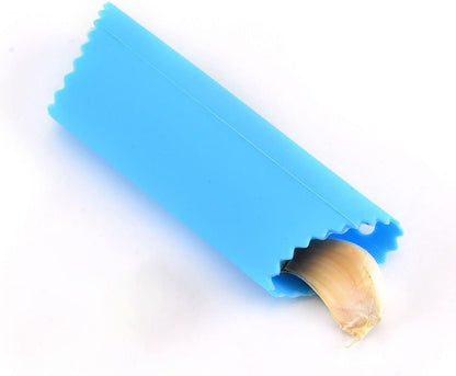 Blue Silicone Garlic Peeler,Colorful Household Garlic Skin Remover Portable Garlic Roller Tube Garlic Peeling Kitchen Tool Garlic Presses Garlic Tools
