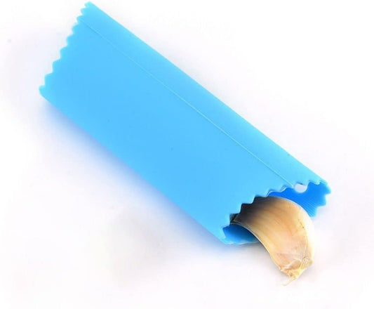 Blue Silicone Garlic Peeler,Colorful Household Garlic Skin Remover Portable Garlic Roller Tube Garlic Peeling Kitchen Tool Garlic Presses Garlic Tools