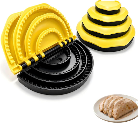 4-Size Nesting Tortilla Sealer Crimper for Flour Tortillas