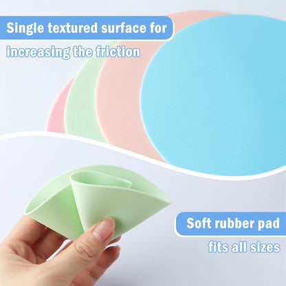 Rubber Jar Opener Pads Set of 4, Non-Slip Gripper Pads for Jars