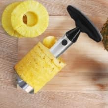 Pineapple Cutter & Corer Premium Pineapple Corer Remover Easy-to-Use Pineapple Corer with Thick Blade Pineapple Slicer Tool (2)